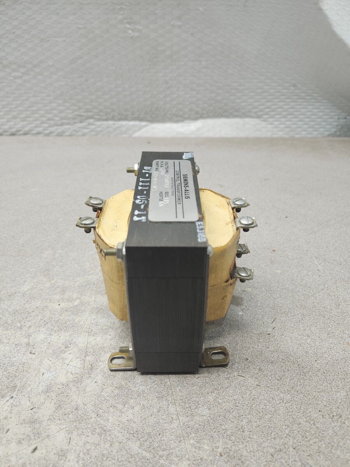 NEW IN BOX SIEMENS-ALLIS CONTROL TRANSFORMER 873-044-045-HD