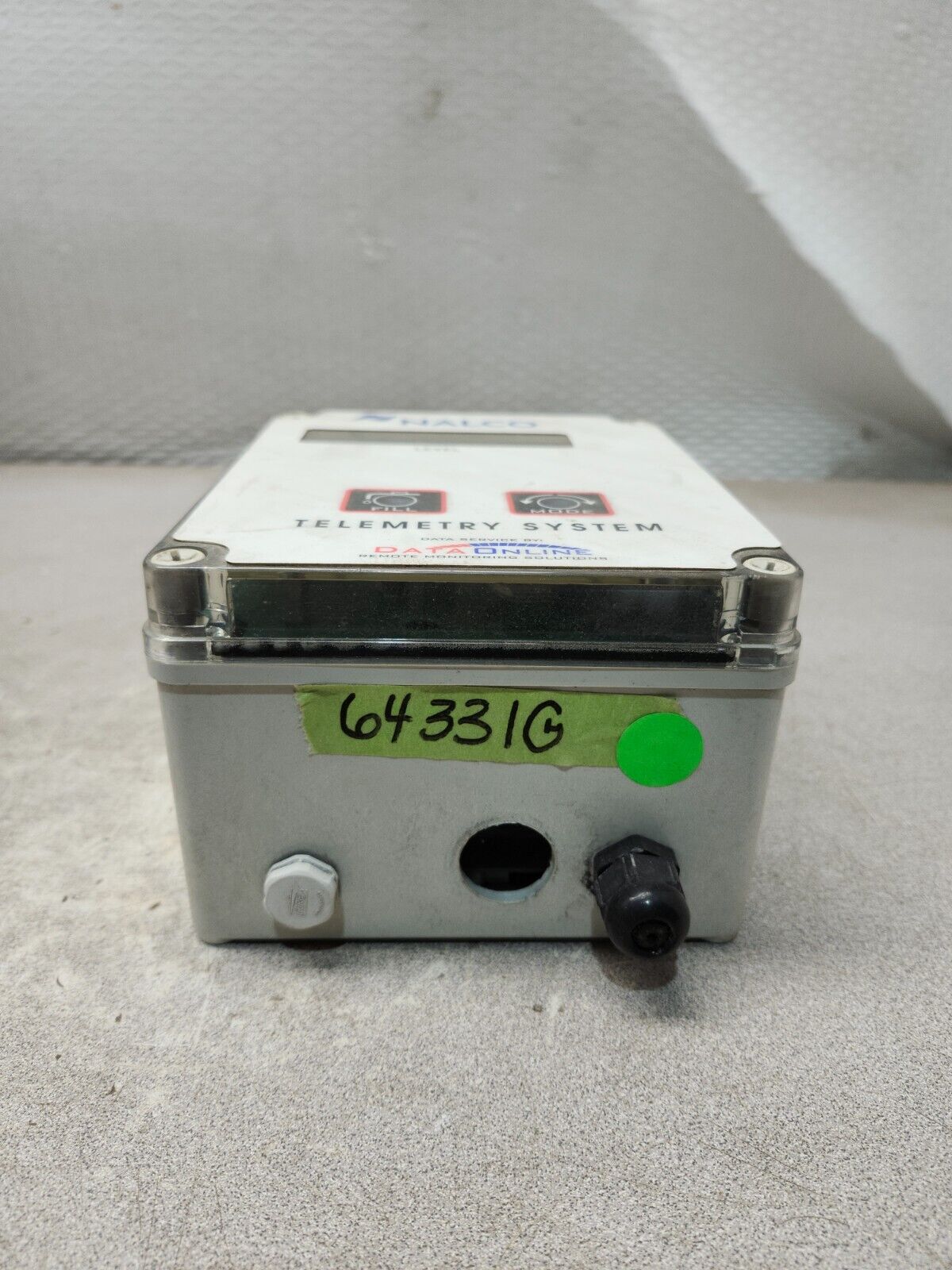 USED NALCO DATA ONLINE TELEMETRY SYSTEM BOARD FG403AAE