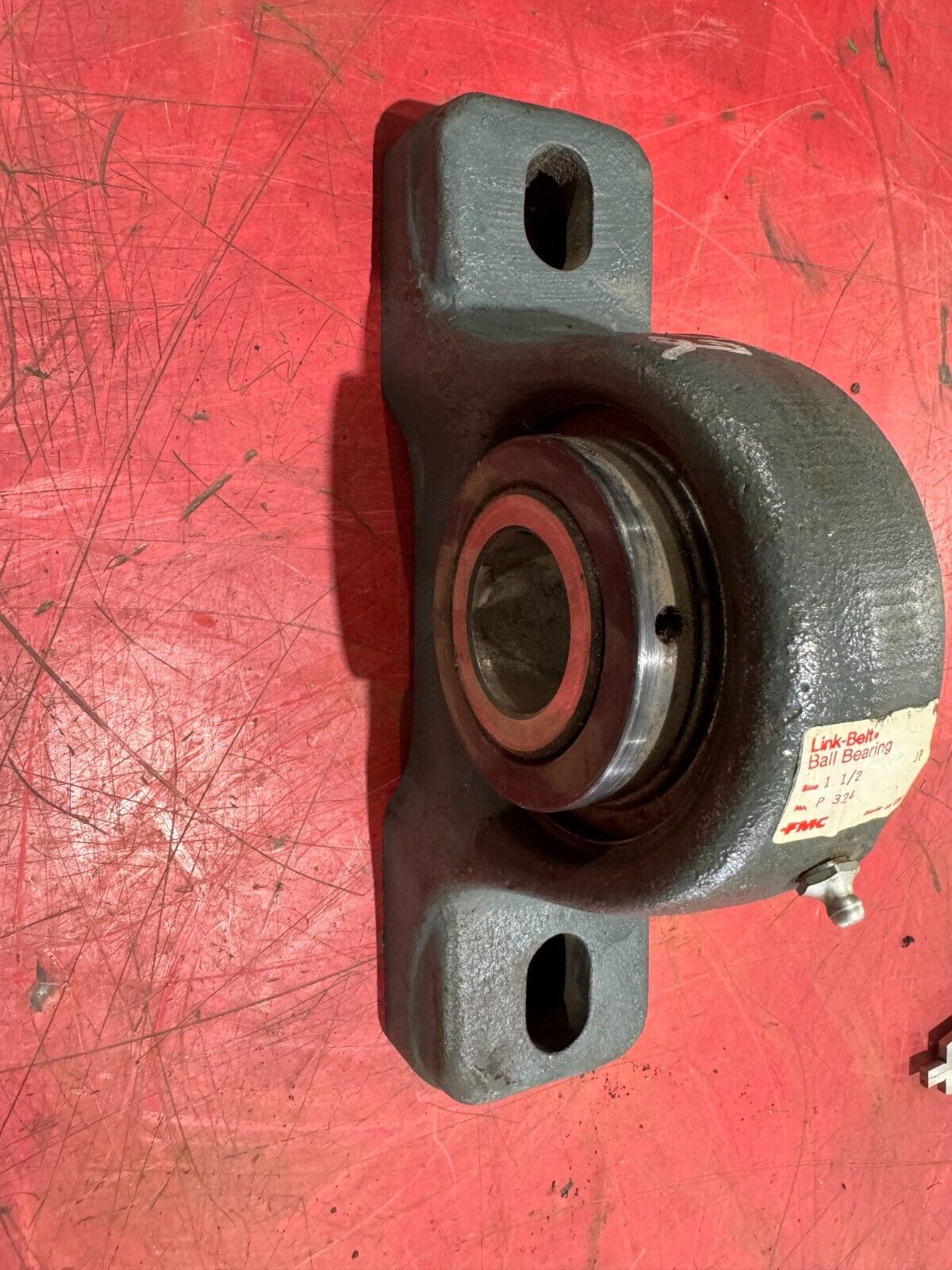 NEW SURPLUS LINK-BELT P 324 2-BOLT PILLOW BLOCK BEARING 1-1/2" BORE P324