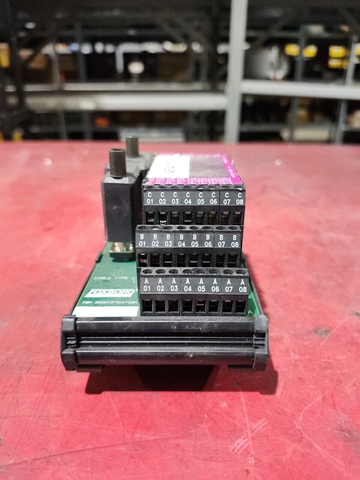 USED FOXBORO PLC MODULE 1999 P0916SR-0B