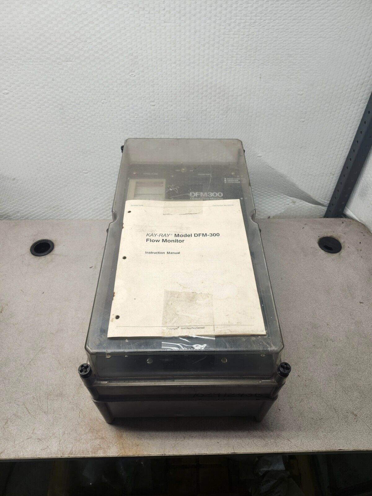 NEW NO BOX KAY-RAY DIGITAL FLOW MONITOR MODEL DFM-300