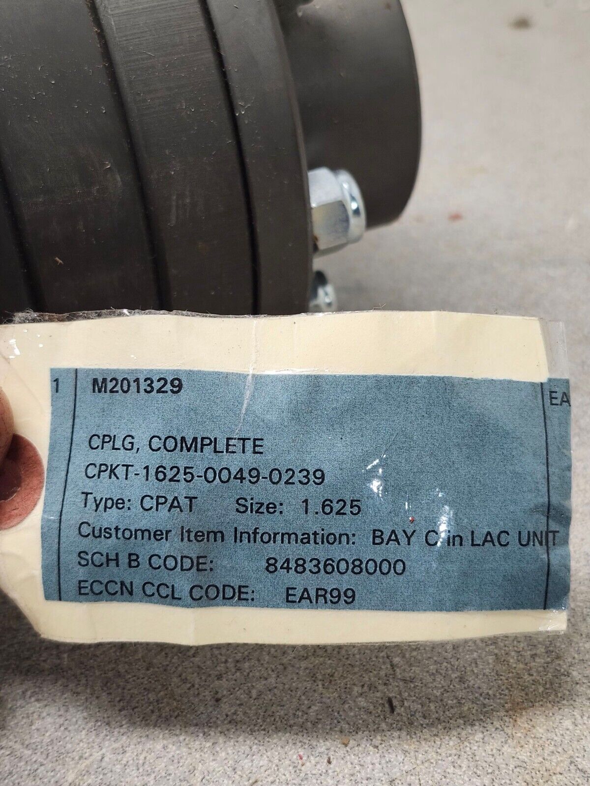 NEW JOHN CRANE M201329 SEAL CPKT-1625-0049-0239 TYPE CPAT SIZE 1.625