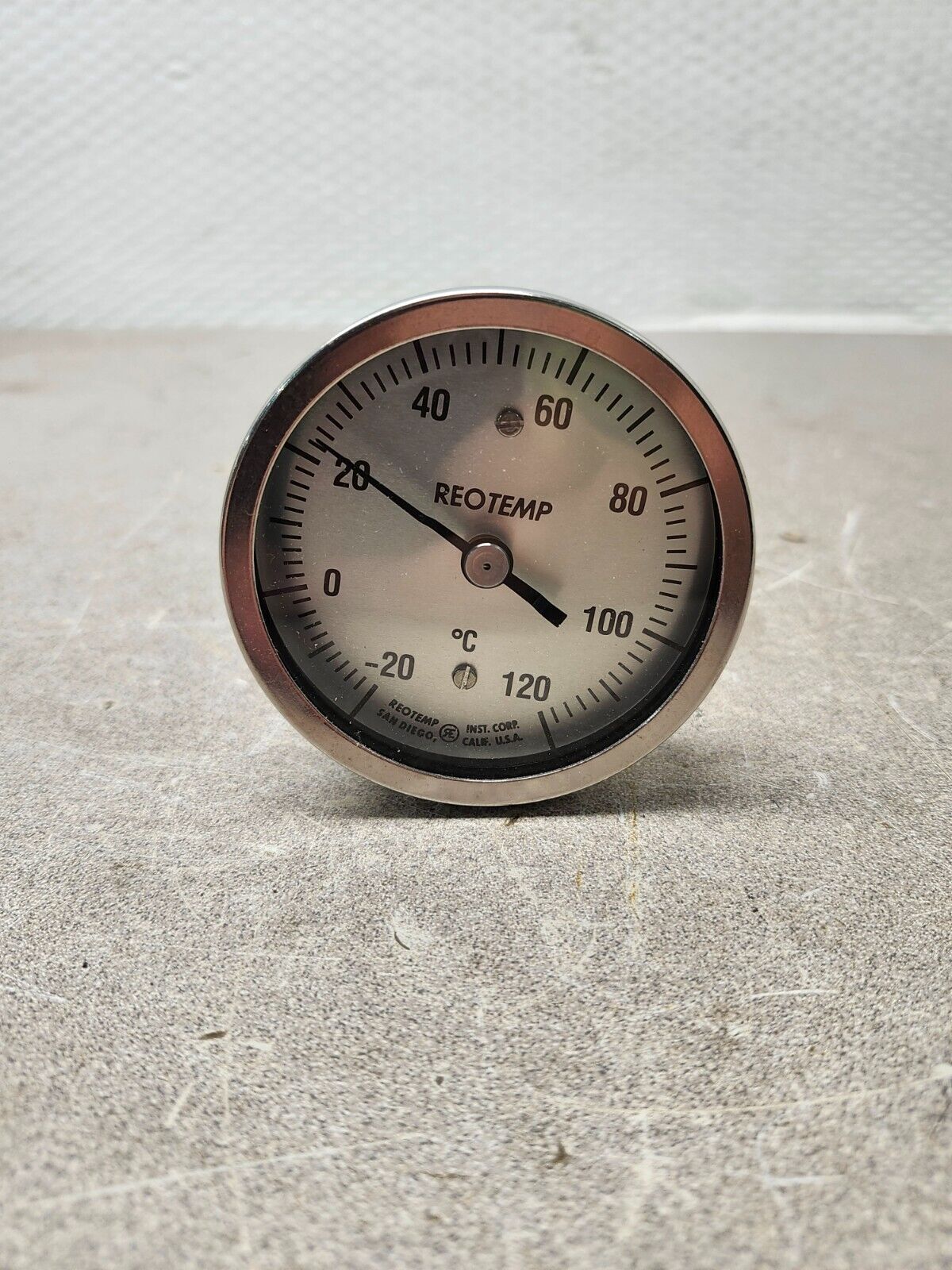 NEW IN BOX REOTEMP DIAL THERMOMETER LL0601C47