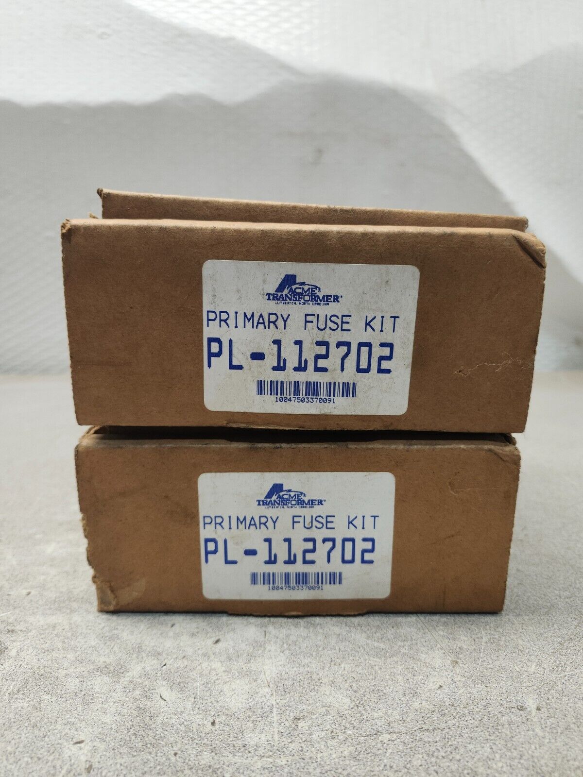 NEW IN BOX LOT OF 2 ACME TRANSFORMER PRIMARY FUSE KIT PL-112702