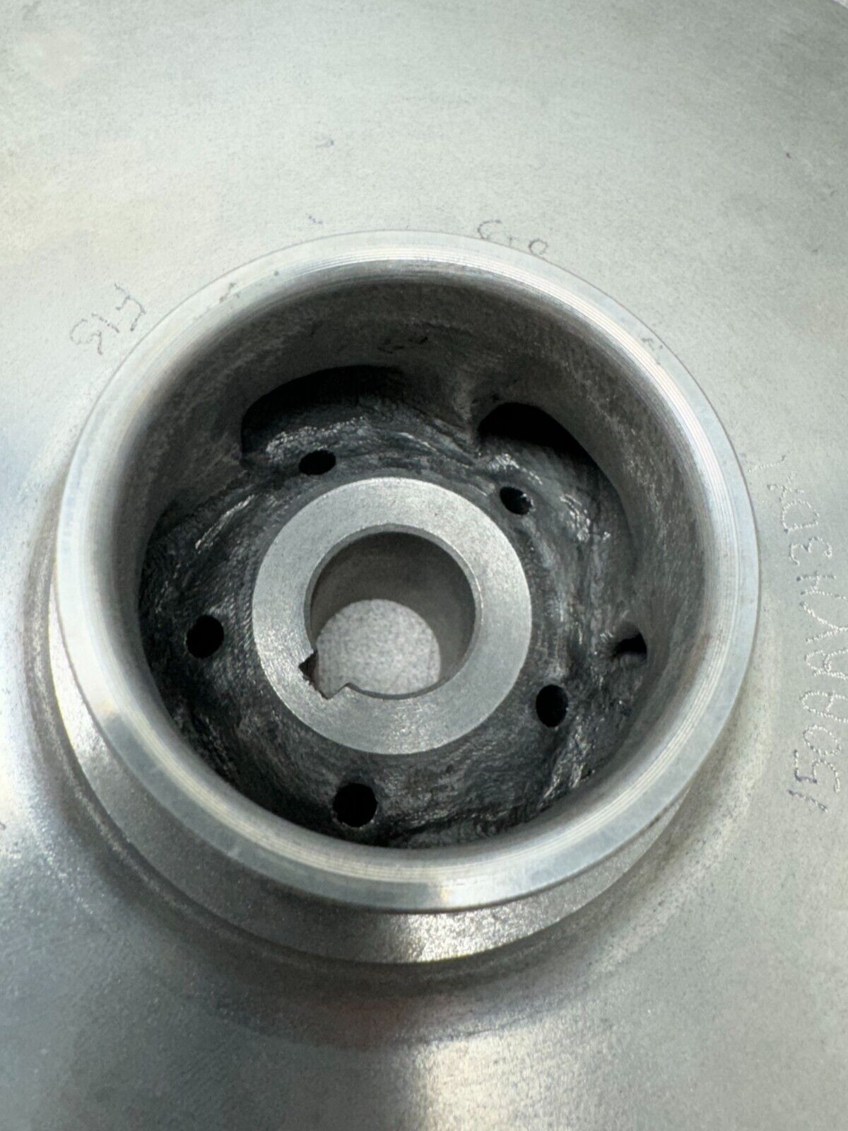 NEW Ingersoll Rand 150ARVH3DX1 5-vane 9-3/8in Pump Impeller 3/4in