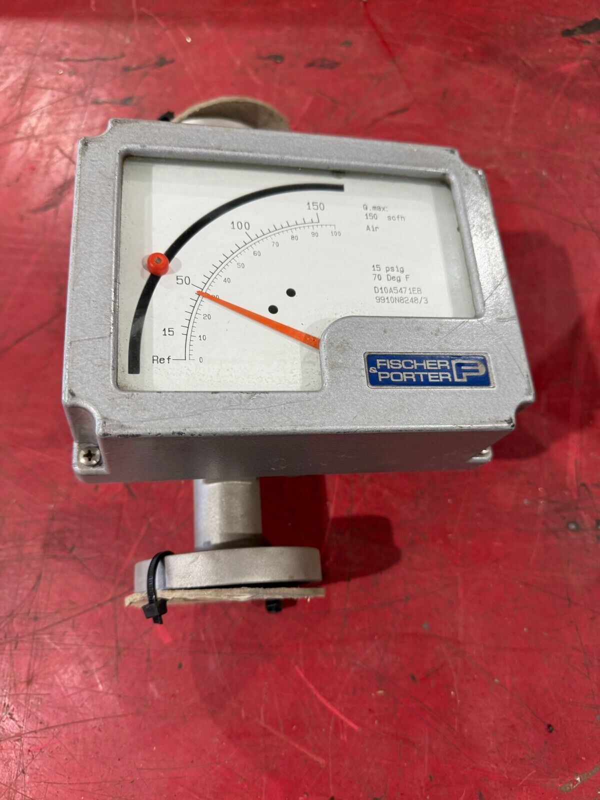 NEW NO BOX FISCHER & PORTER FLOWMETER D10A5471E