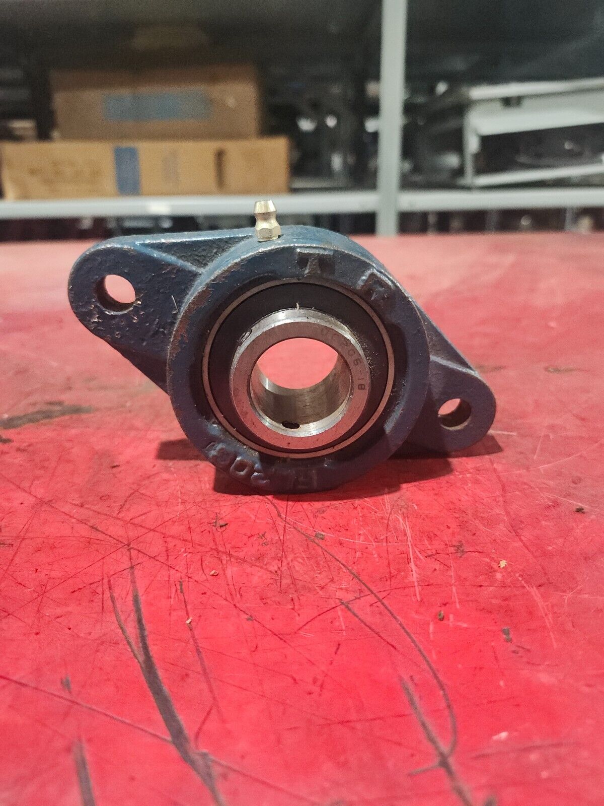NEW NO BOX TR Flange Mount PILLOW BLOCK Bearing, 2 Bolt Flange FL206,UC206-1B