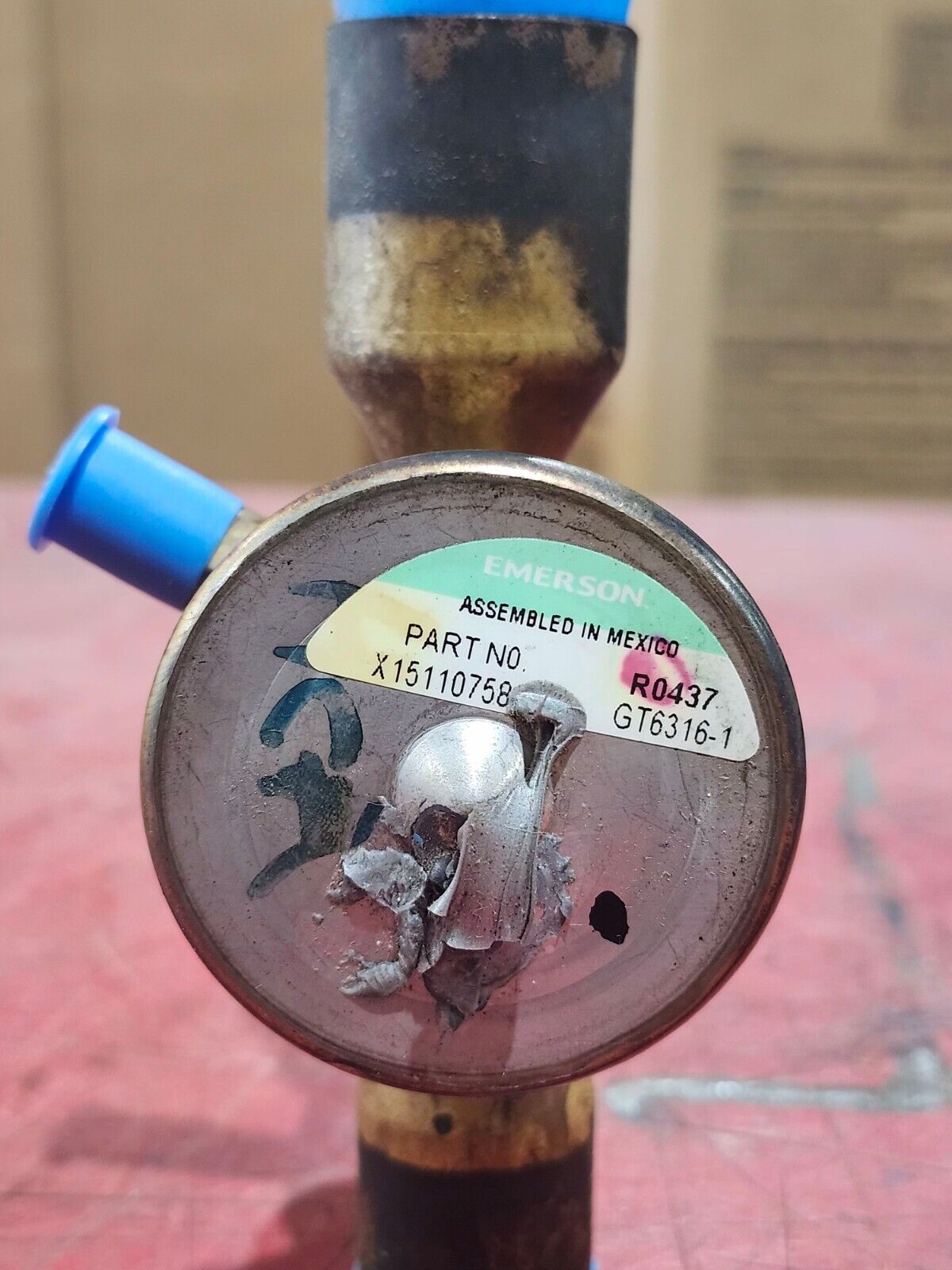 NEW IN BOX SERVICE FIRST THERMO EXPANSION VALVE HFES 15 HCA VAL08240