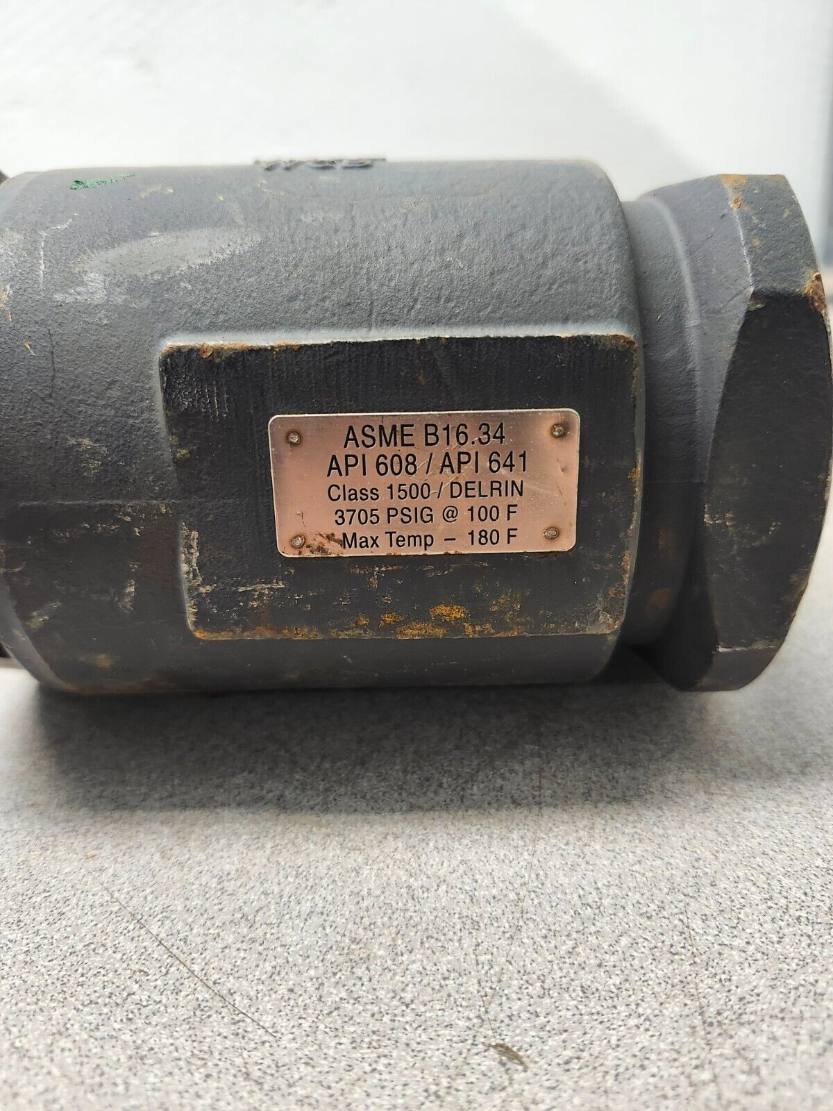 NEW NO BOX Keckley Ball Valve 2'' Class 1500 3705 PSIG ASME B16.34 API 608 / API