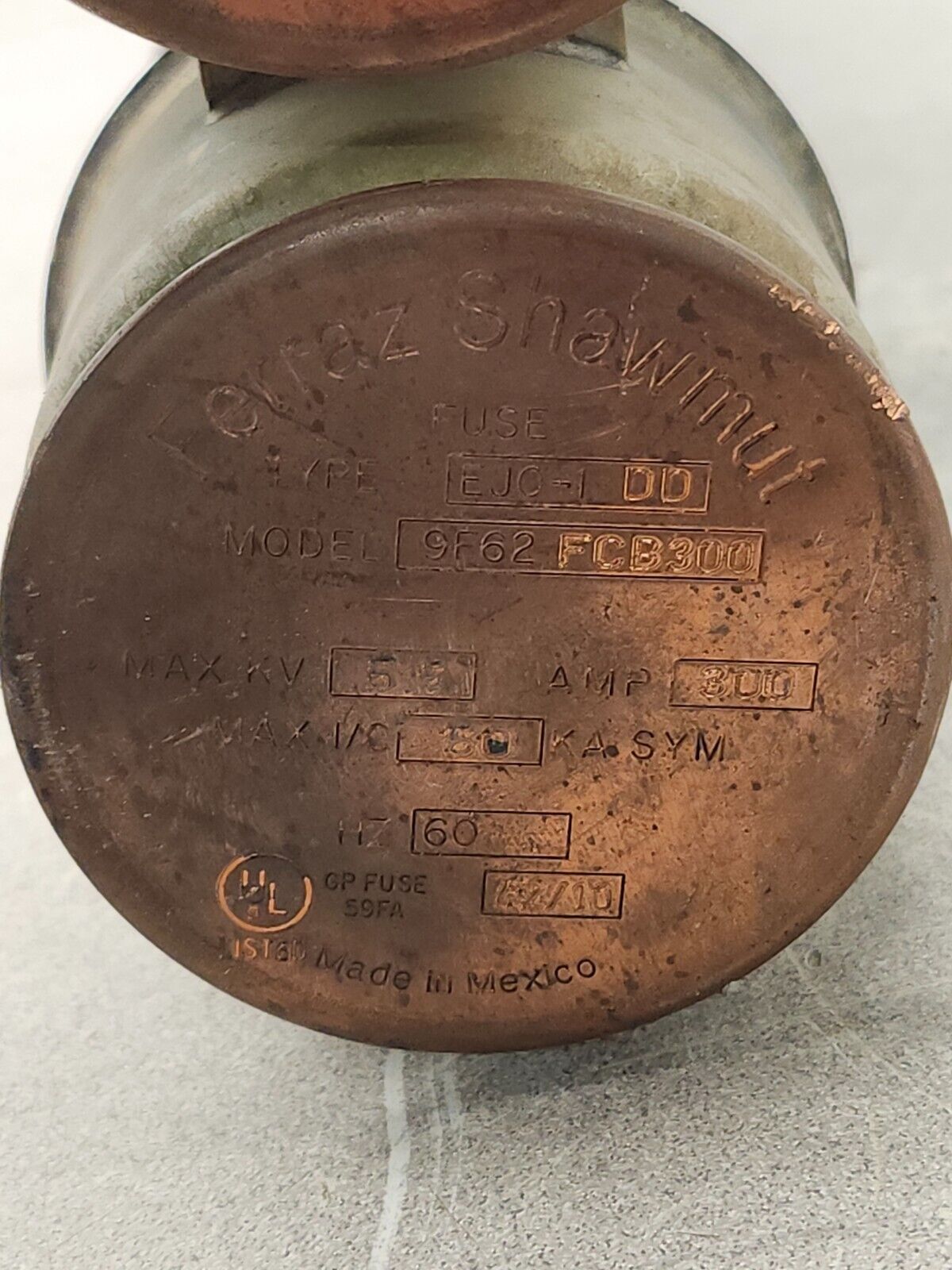 NEW NO BOX MERSEN FUSE 9E62FCB300