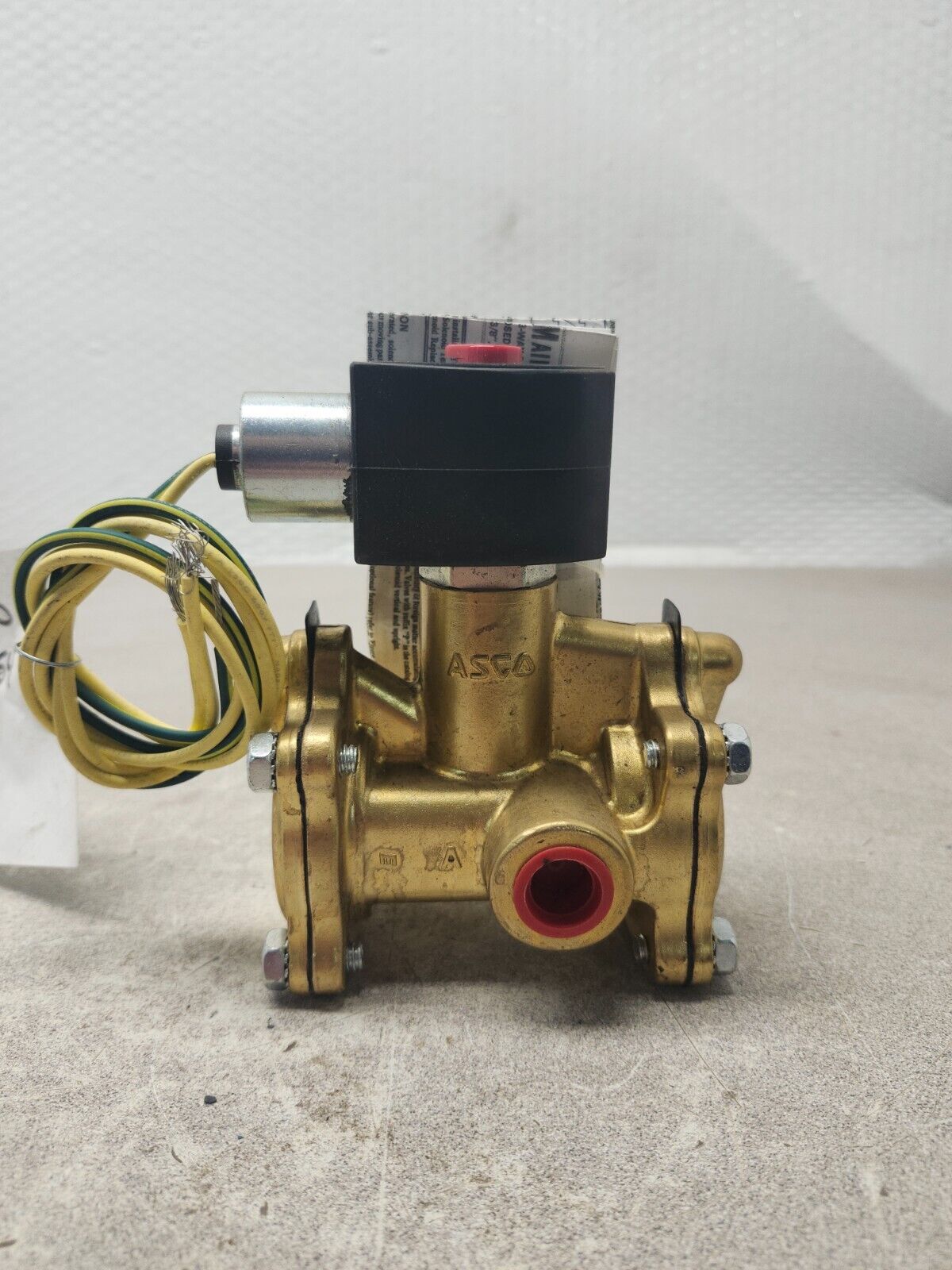 NEW ASCO Solenoid Valve 24VDC 3/8'' 60HZ EFHT8316G054