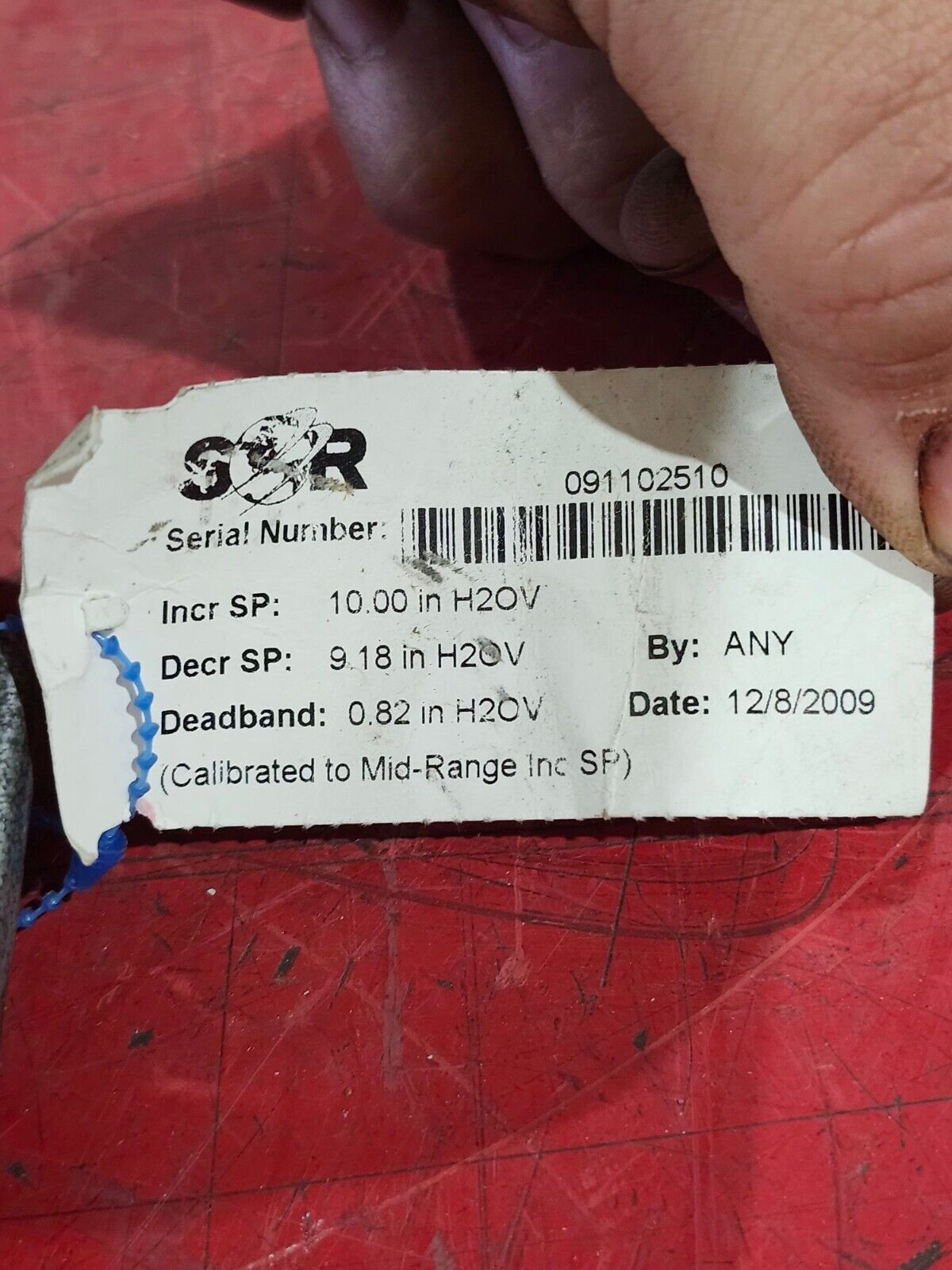 NEW NO BOX SOR PRESSURE SWITCH 52NN-K116-N4-C2A-RR