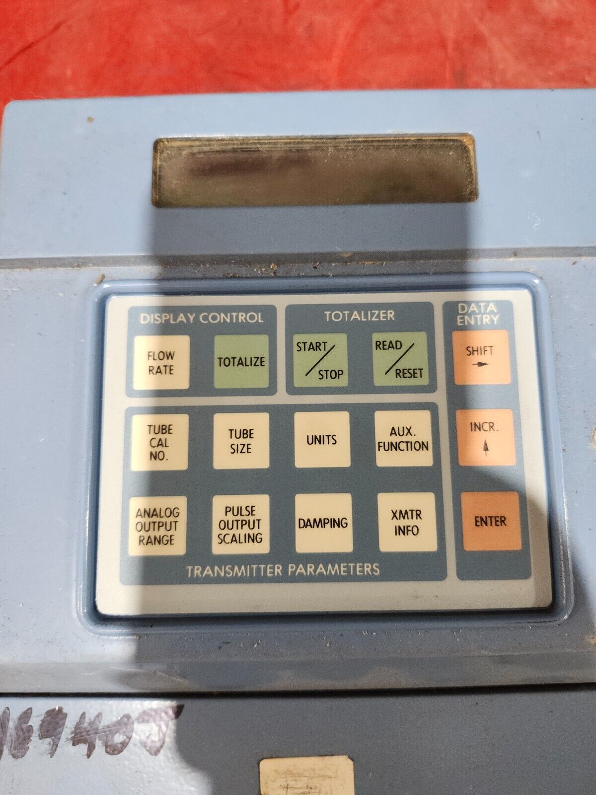 USED ROSEMOUNT MAGNETIC FLOWMETER TRANSMITTER 8712CP12M4