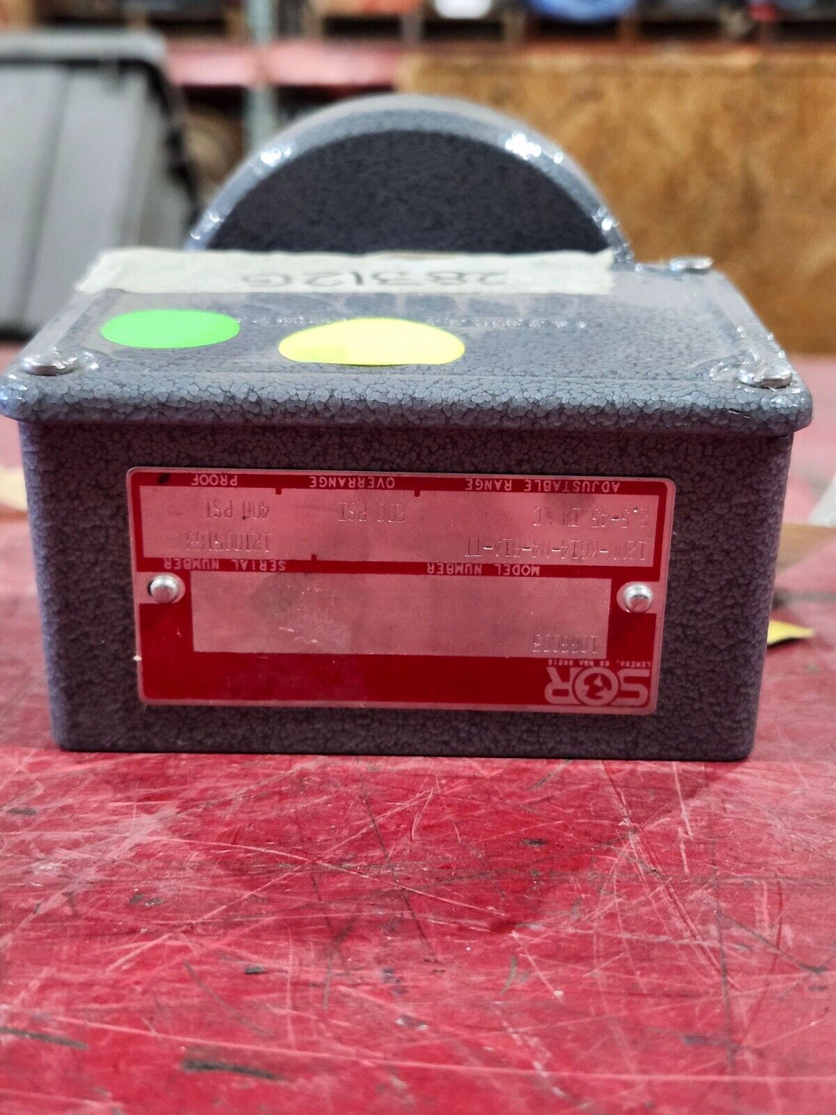 NEW NO BOX SOR PRESSURE SWITCH 12NN-K614-N4-B1A-TT