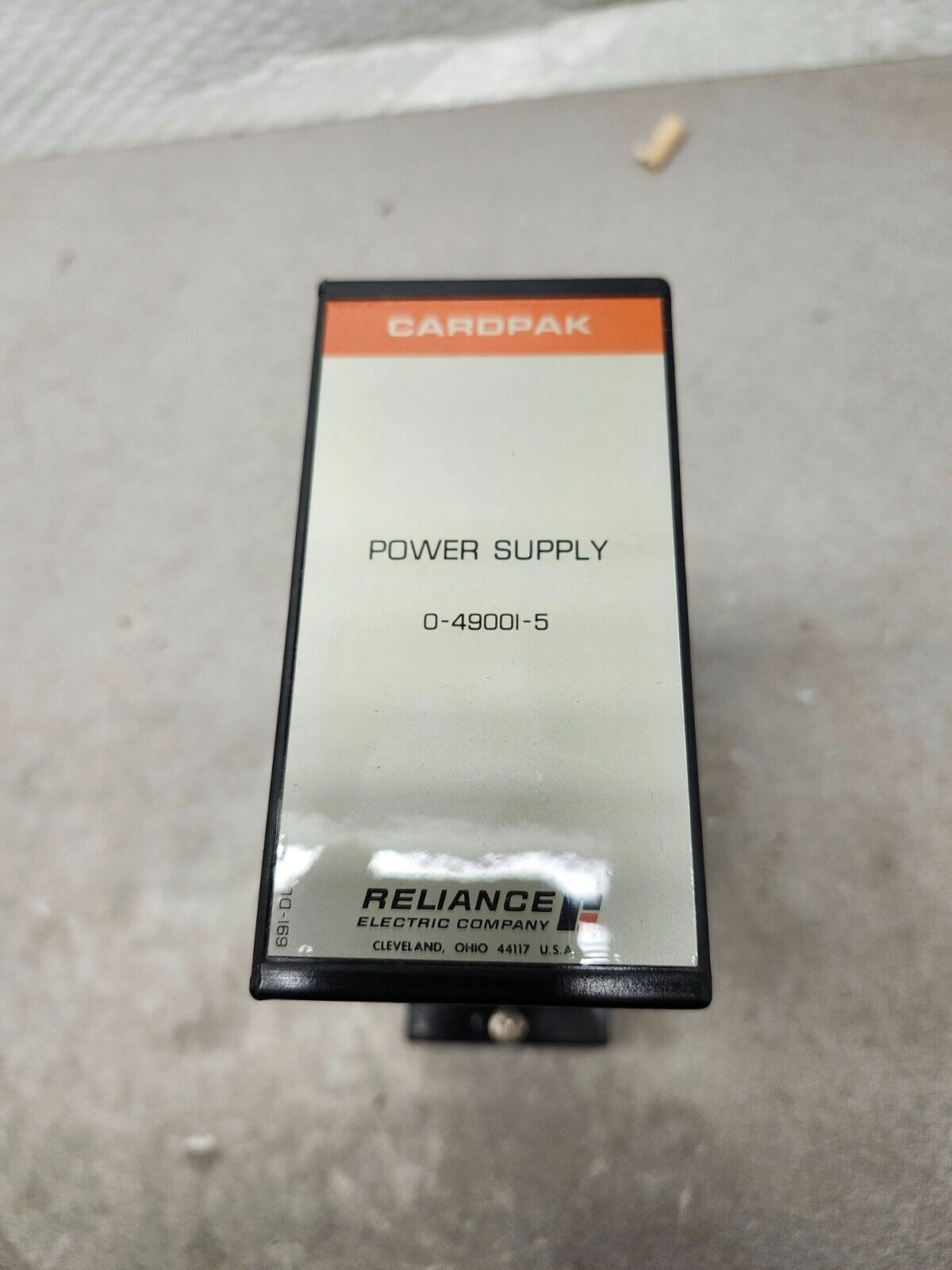 NEW IN BOX RELIANCE Cardpak Power Supply 0-49001-5