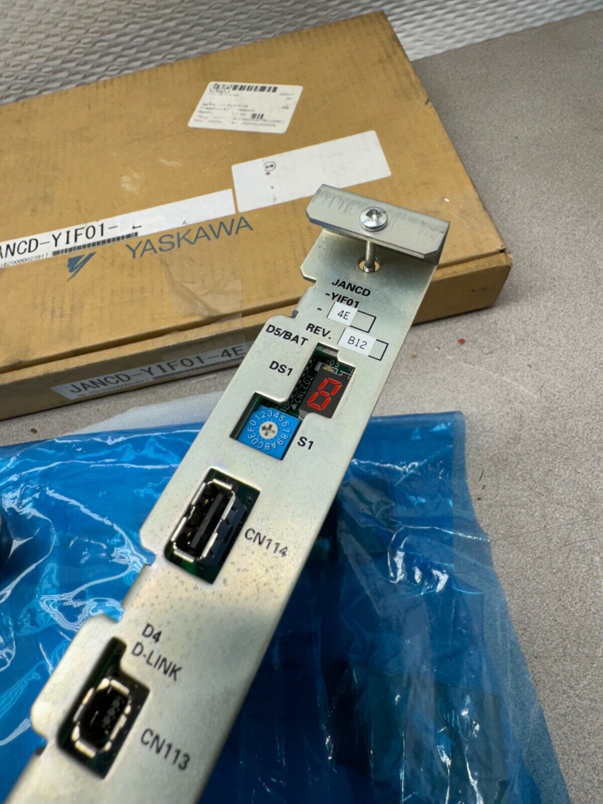 NEW IN BOX YASKAWA Motoman PC Board Controller Robot JANCD-YIF01-4E REV. B12