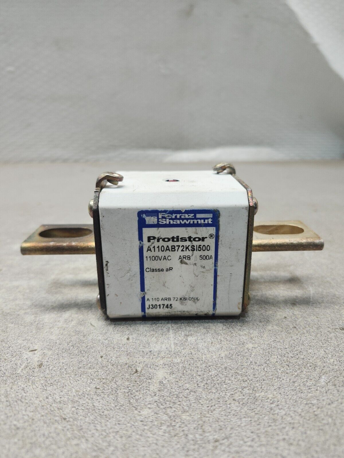 USED LOT OF 3 Ferraz Shawmut Protistor Fuse A110AB72KS1500