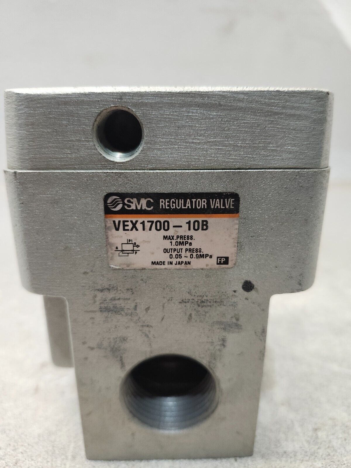 USED SMC REGULATOR VALVE VEX 1700-10B