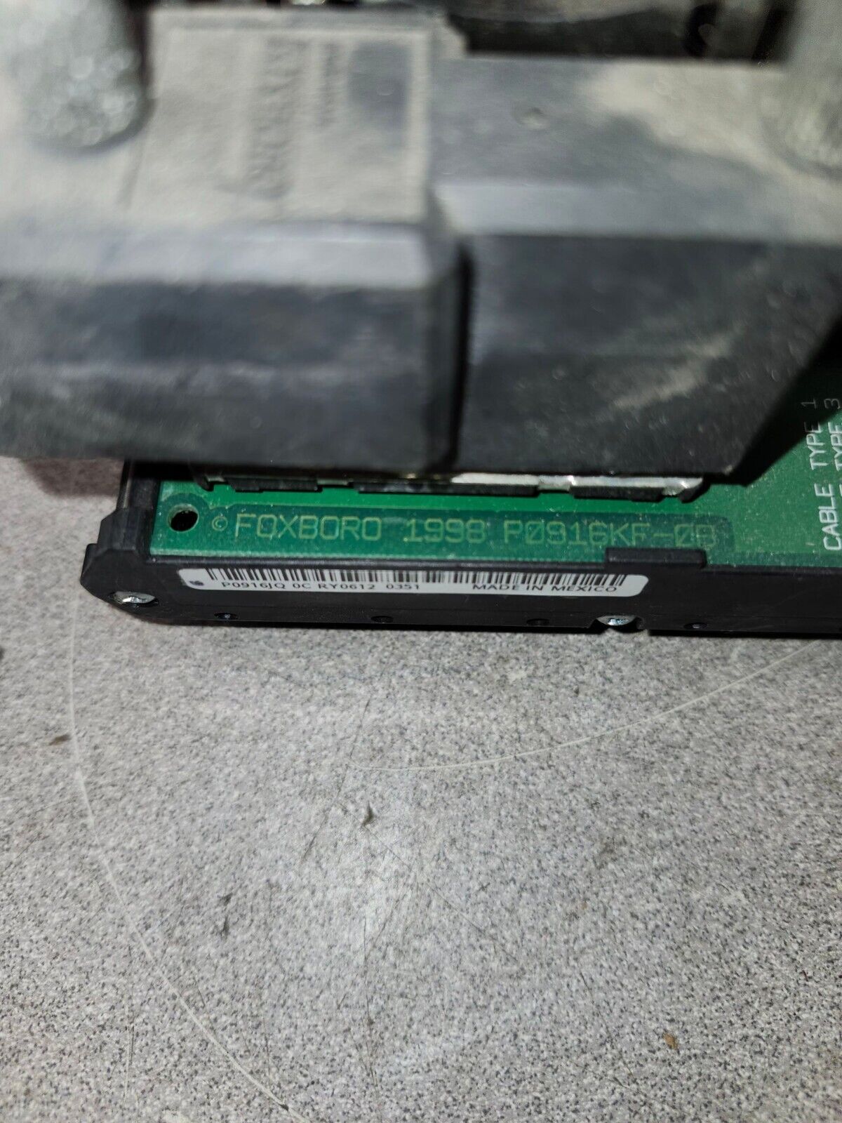 USED NO BOX FOXBORO OUTPUT MODULE 1998 P0916KF-0B