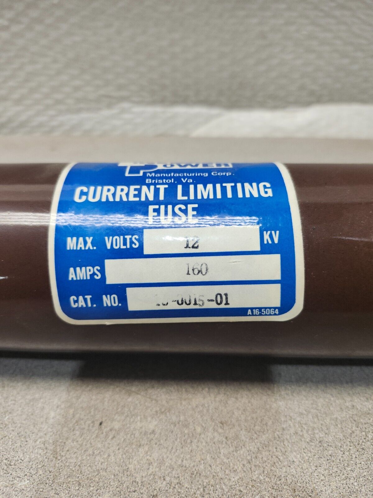 NEW NO BOX LINE POWER CURRENT LIMITING FUSE 16-0015-01