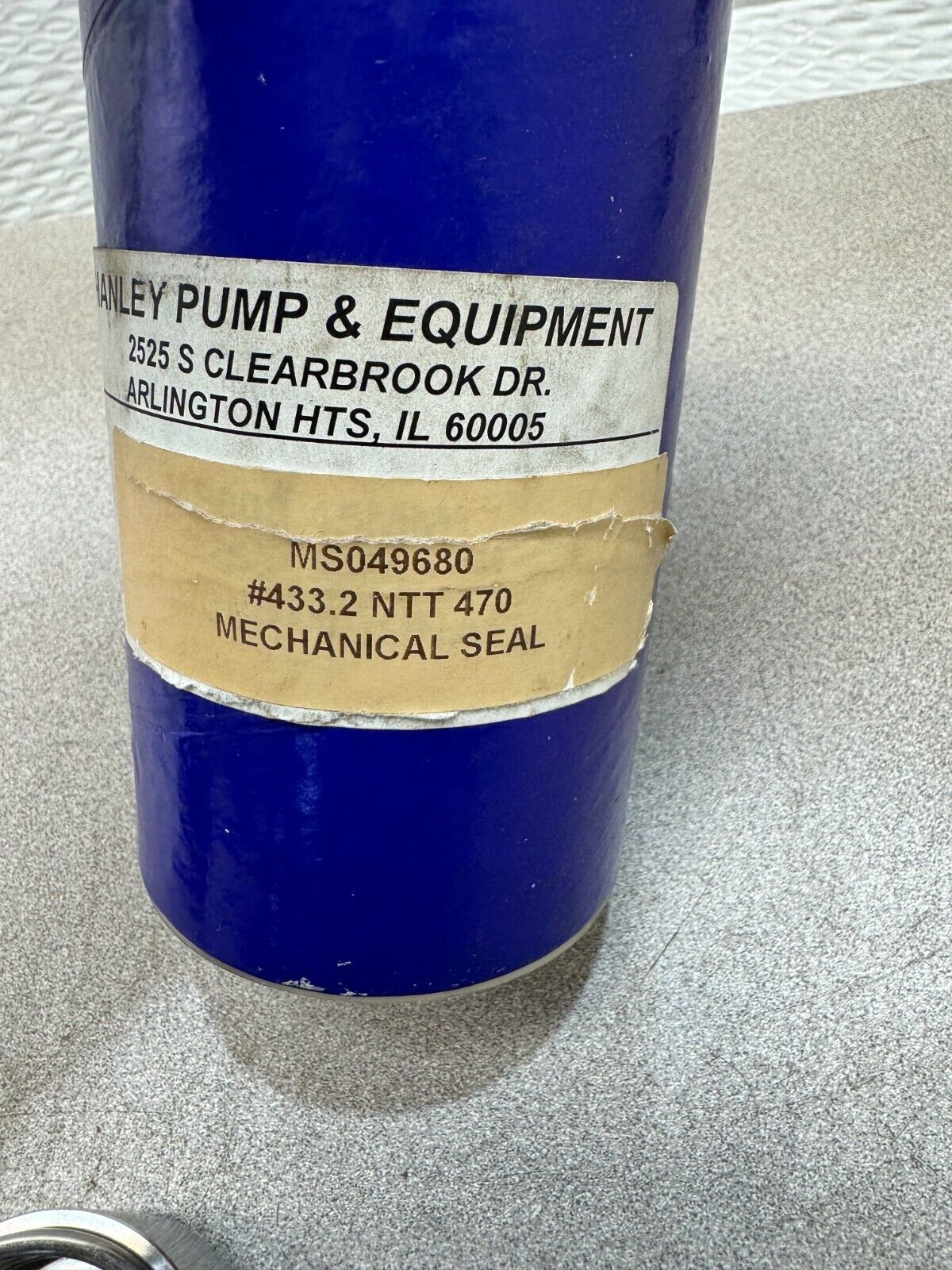 NEW SHANLEY PUMP & EQUIPMENT MS049680 MECHANICAL SEAL #433.2 NTT 470