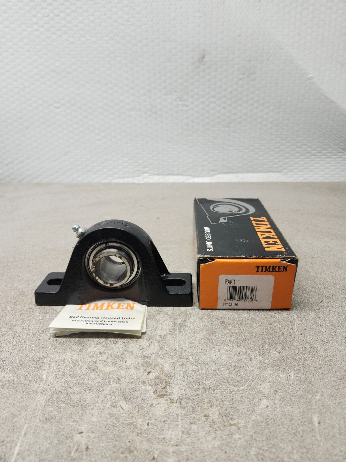 NEW IN BOX TIMKEN PILLOW BLOCK BEARING 1 IN BORE RAK 1