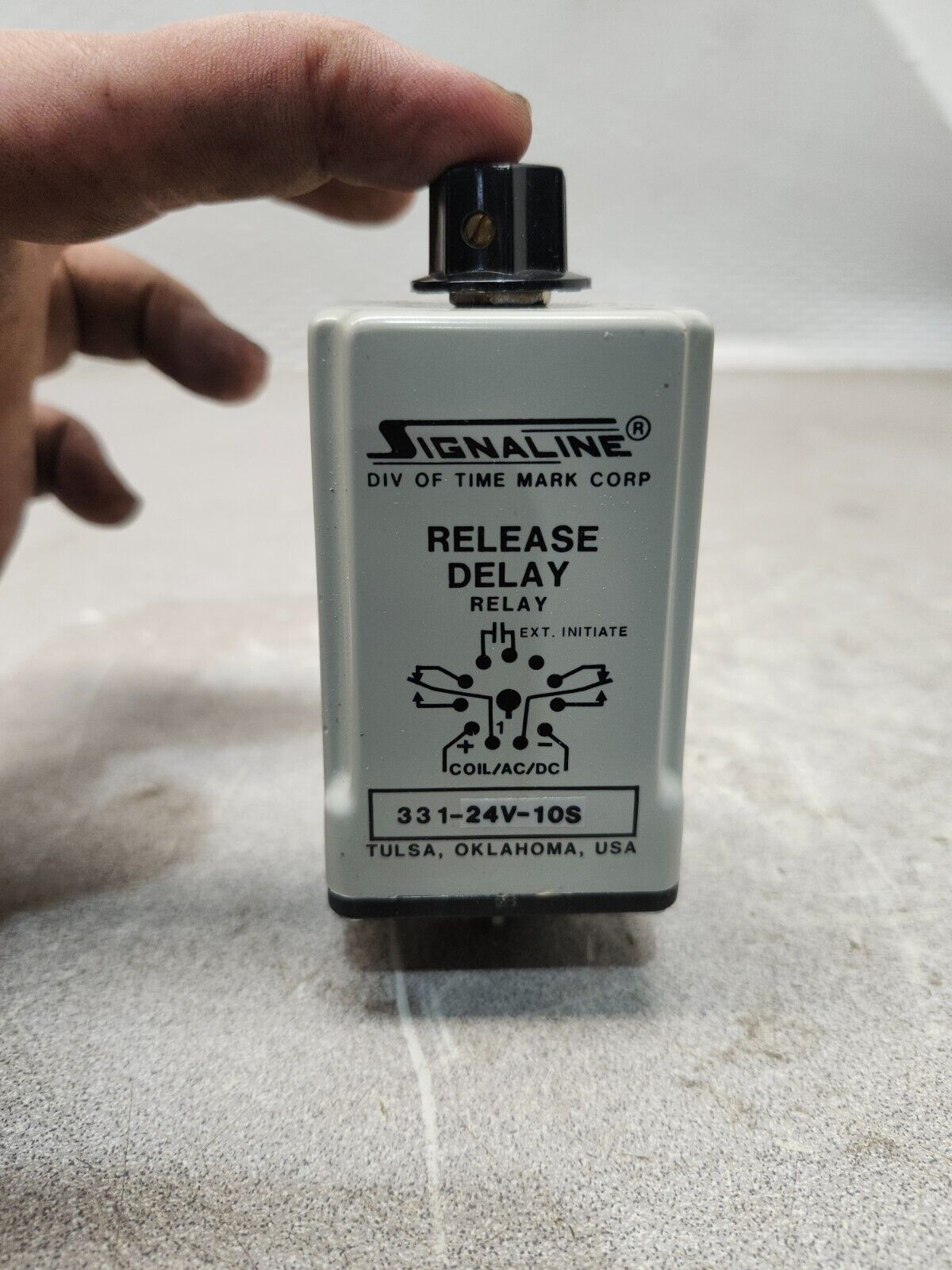 NEW IN BOX LOT OF 2 TIME MARK SIGNALINE RELEASE DELAY 331-12V-10S