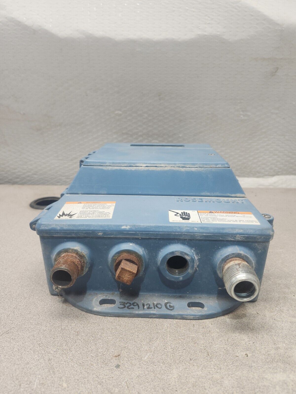 USED Rosemount Smart Hart Magnetic Flow Transmitter 90-250v-ac 8712DR12N0M4