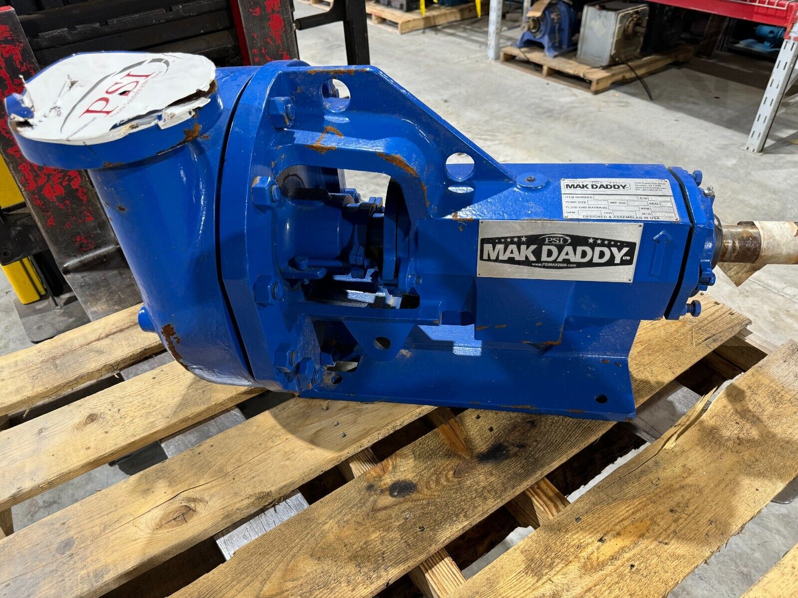 NEW MAK DADDY 4X3X13 PUMP IMP. DIA. 11" MATERIAL HI ITEM 62/B433-70-HIS PUMP