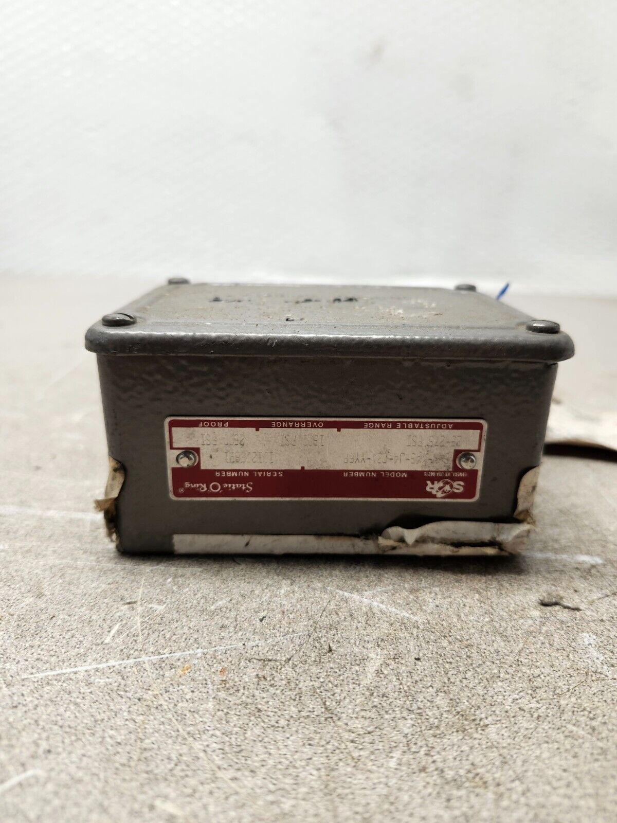 NEW NO BOX SOR Static O Ring Pressure Switch 6NN-K45-J4-C2A-YY