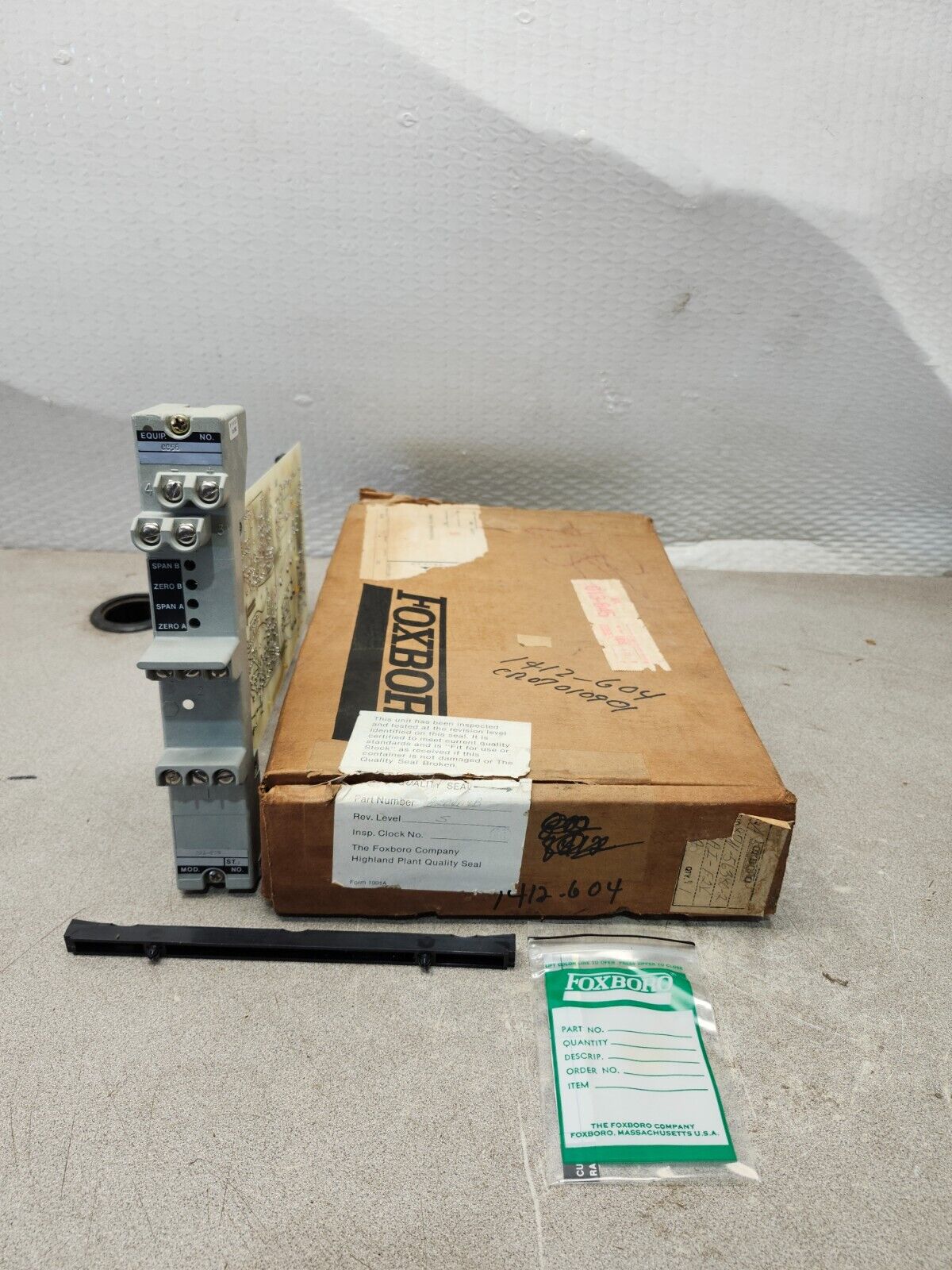 NEW IN BOX FOXBORO Input Module 2AI-F2V