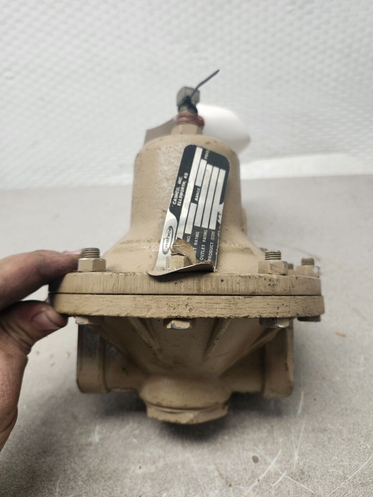 NEW NO BOX CASHCO PRESSURE REDUCING 3/4'' NPT D BRZ7CI7B2