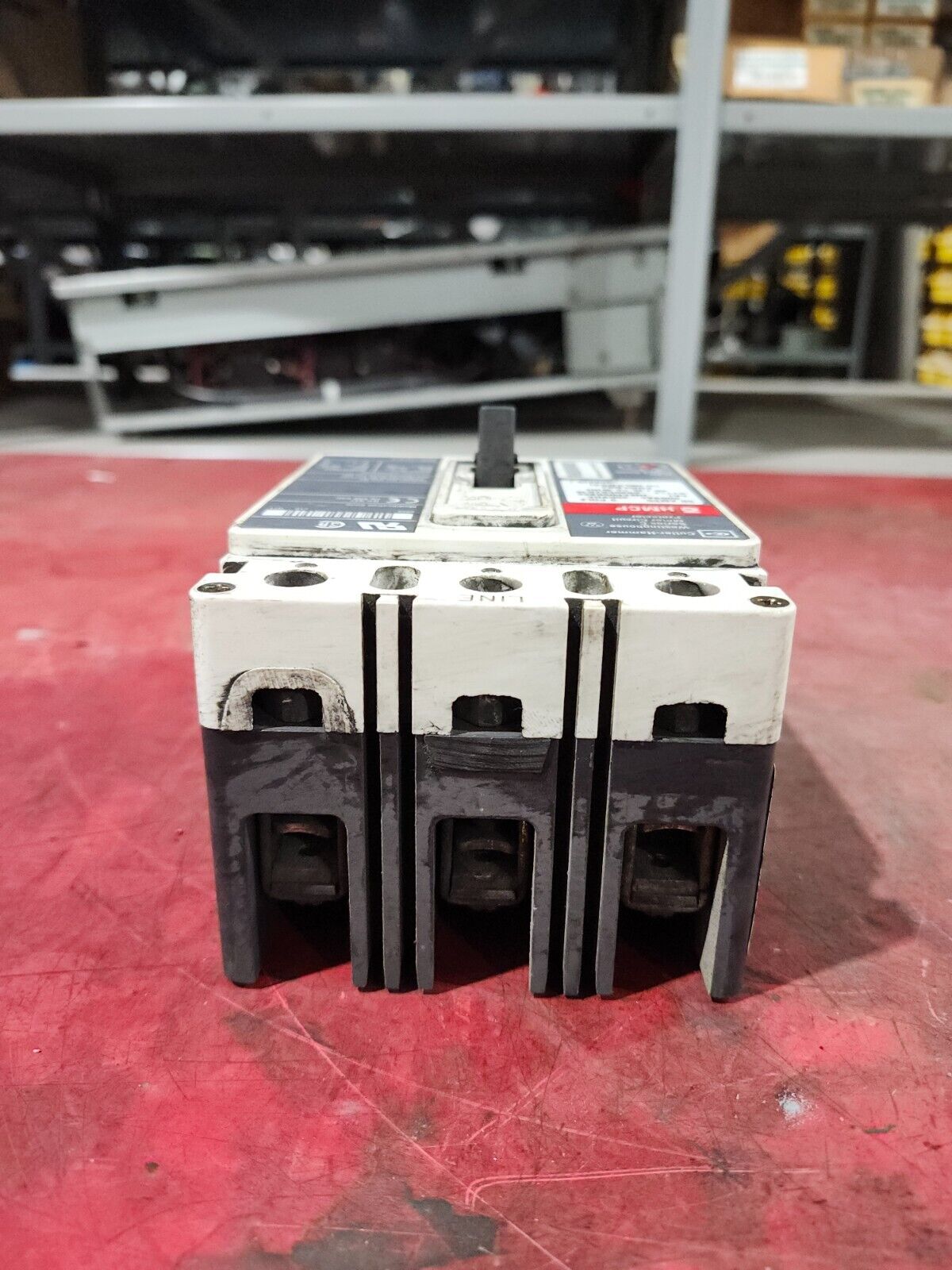 USED CUTLER-HAMMER Circuit Breaker 3 Pole 50 Amp 600V HMCP050K2C