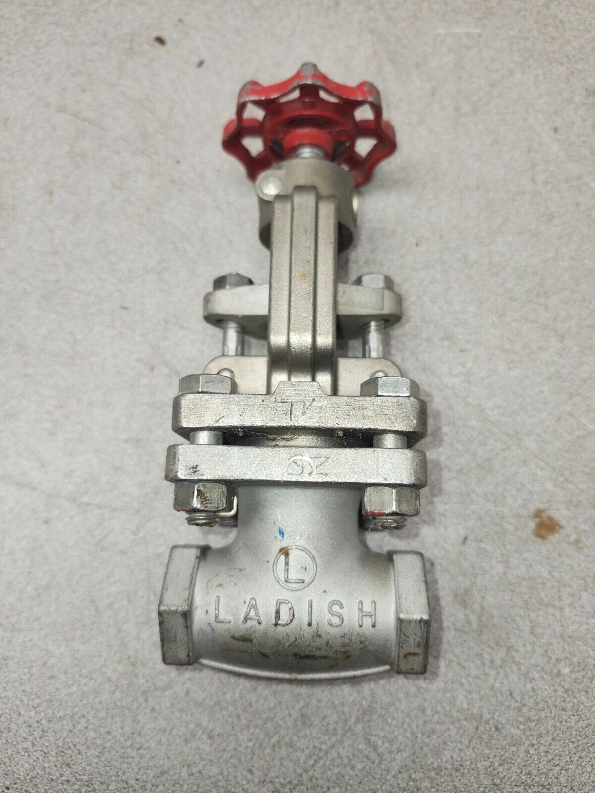 NEW LADISH 1/4" GATE VALVE CF3M 150 CF8M 0412-002 LADISH 7270-0107-034