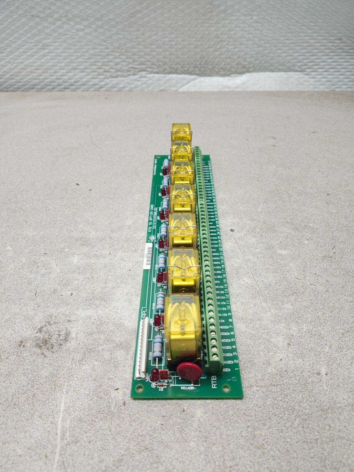 NEW IN BOX GENERAL ELECTRIC PC BOARD RTB TB 531X191RTBALG3