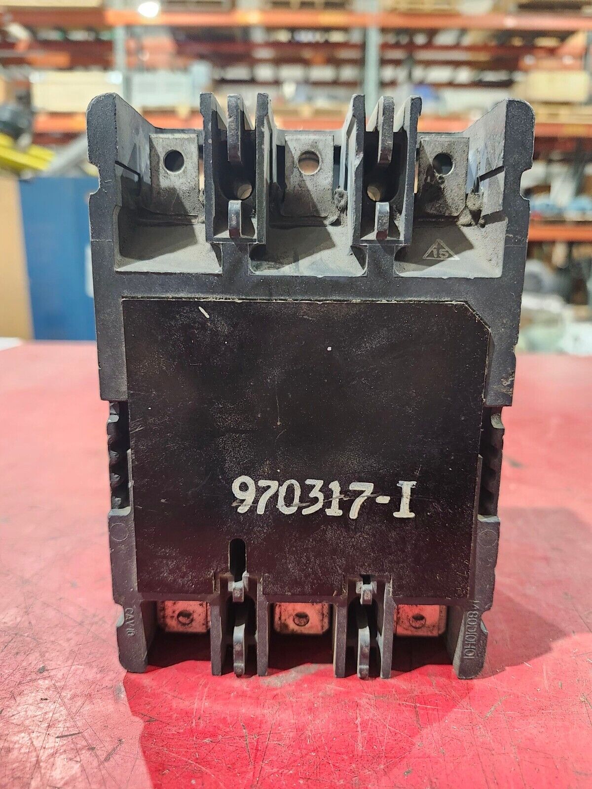 USED CUTLER-HAMMER 3 POLE 150AMP MINING CIRCUIT BREAKER HFDM150TM