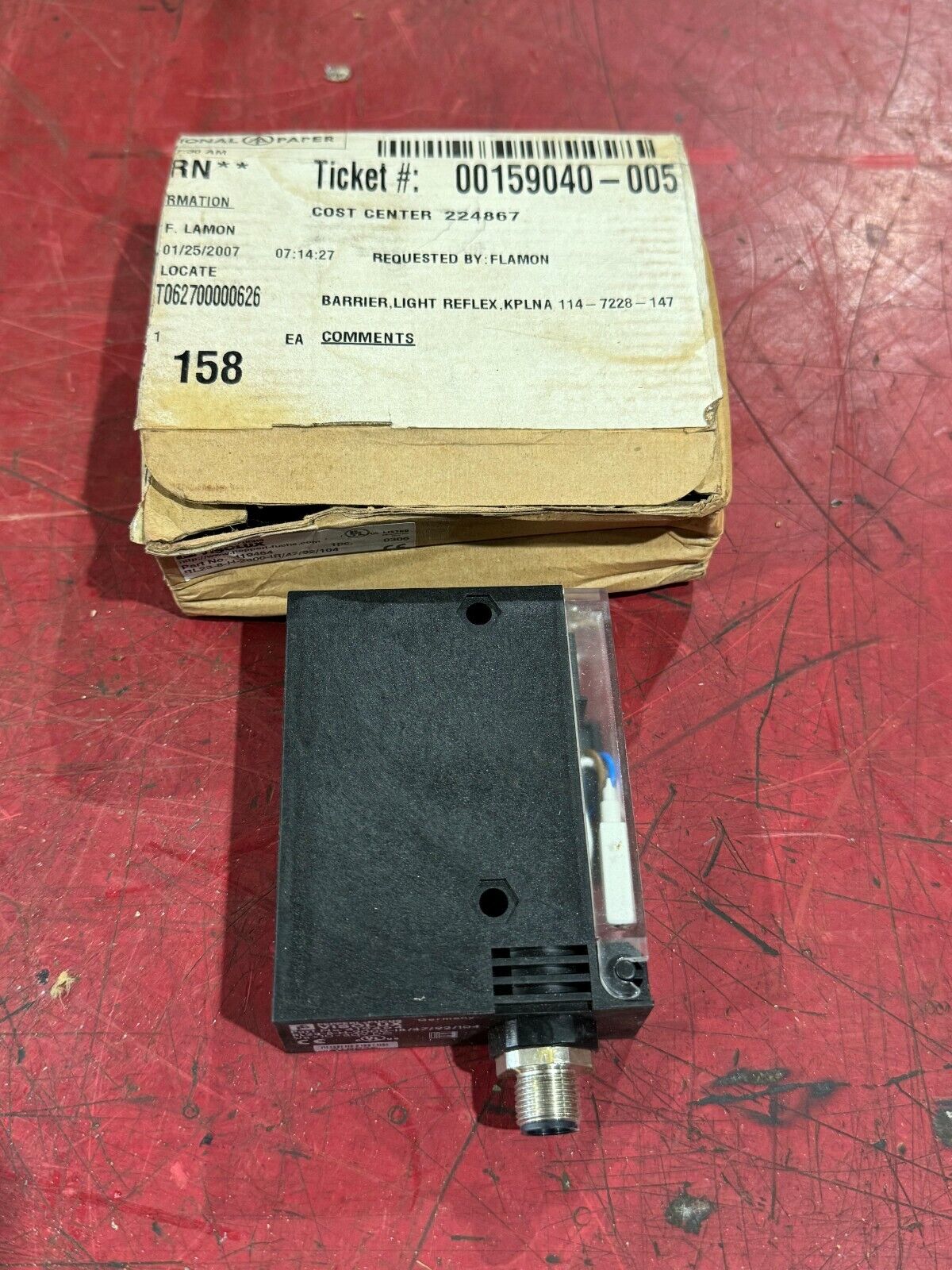 NEW IN BOX PEPPERL & FUCHS 419464 SENSOR RL23-8-H-2000-IR/47/92/104