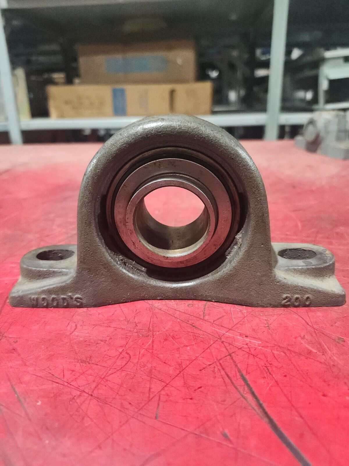 NEW NO BOX WOODS PILLOW BLOCK BALL BEARING 200 MRC T11 07 BRR