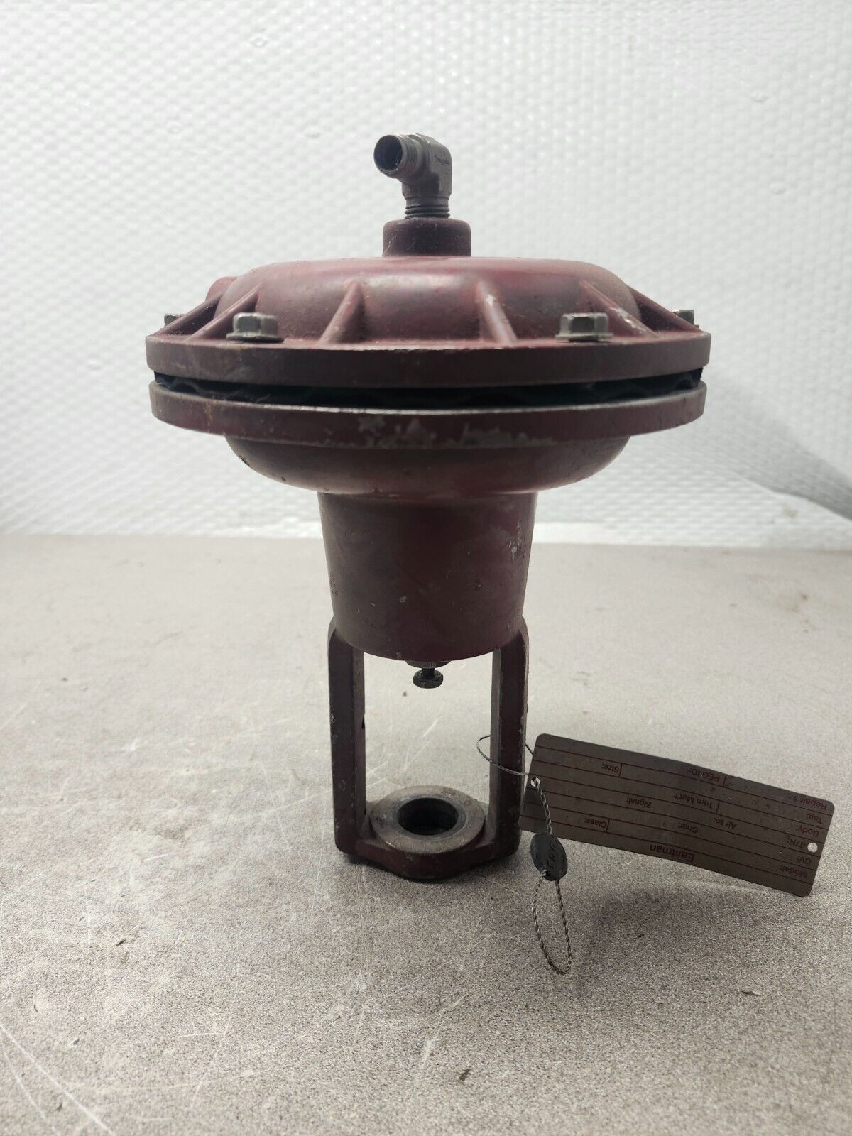 USED EASTMAN high-pressure control valves RESEARCH CONTROLS CLASS 1500