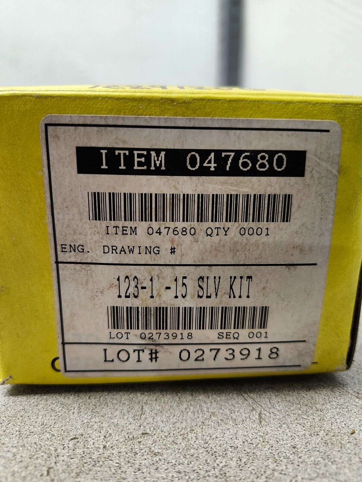 NEW IN BOX LOT OF 6 CHESTERTON PUMP SEAL 123-1-13-SLV-KIT