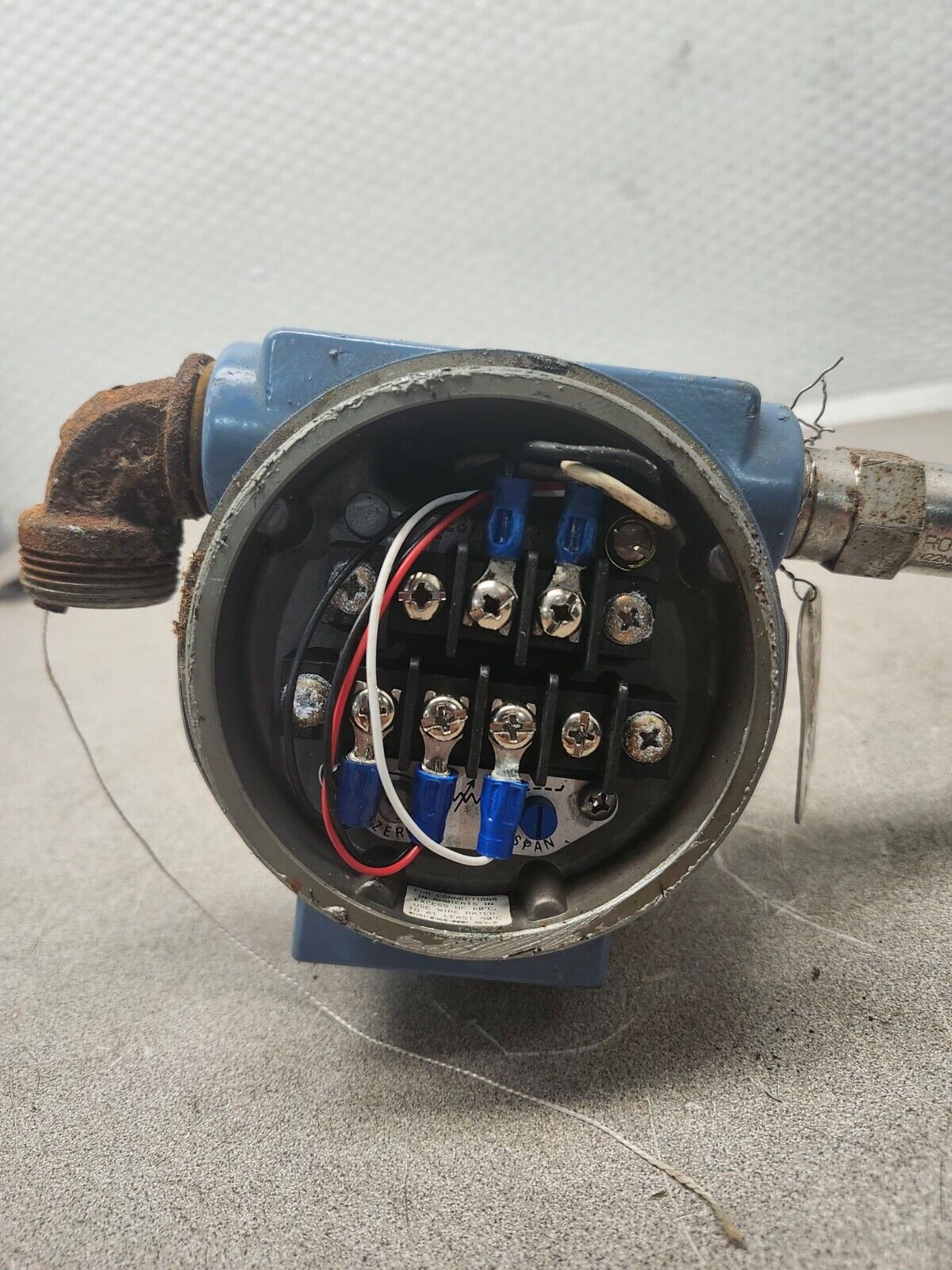 USED Rosemount Pressure Transmitter 0444RL2U1A1NA WITH Rosemount RTD Sensor