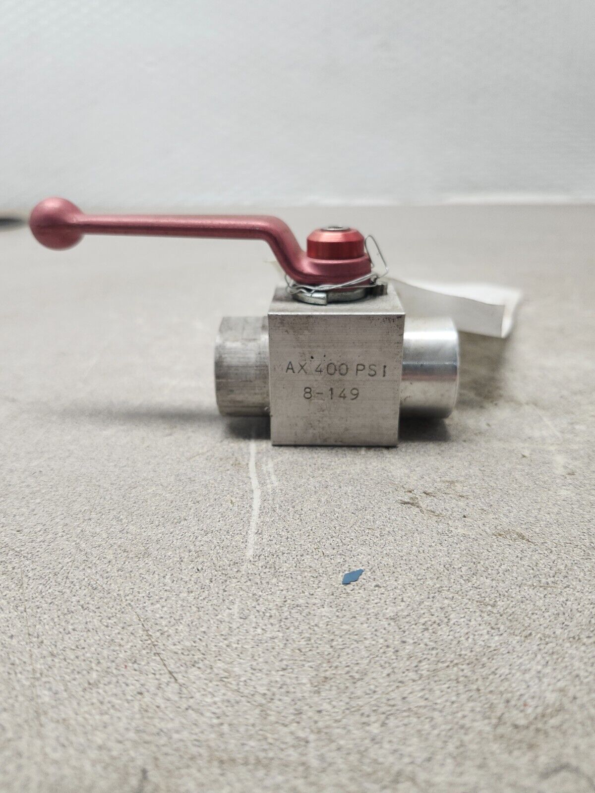 NEW NO BOX DMIC BALL VALVE 1'' 400PSI BVAL&04443