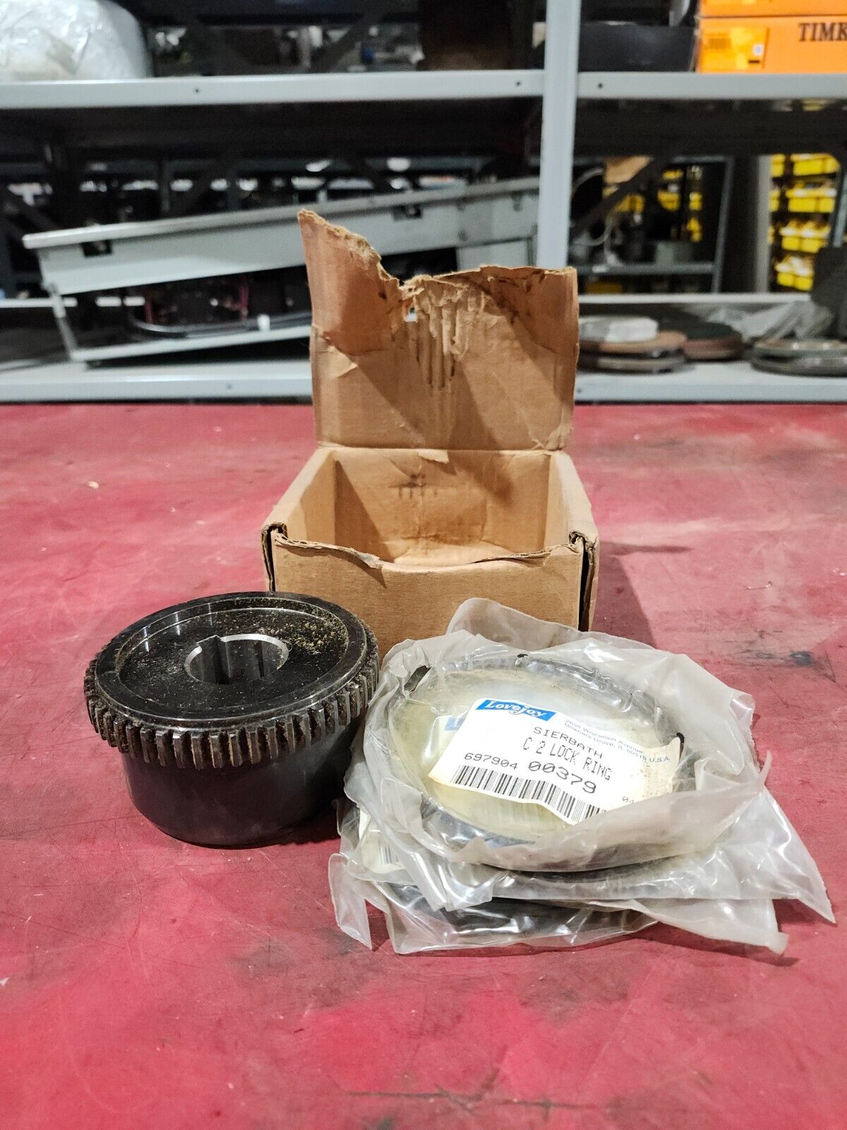 NEW IN BOX Lovejoy Sier Bath Gear Coupling C-2 01224 W/ (4) SIER BATH C 2 SEAL