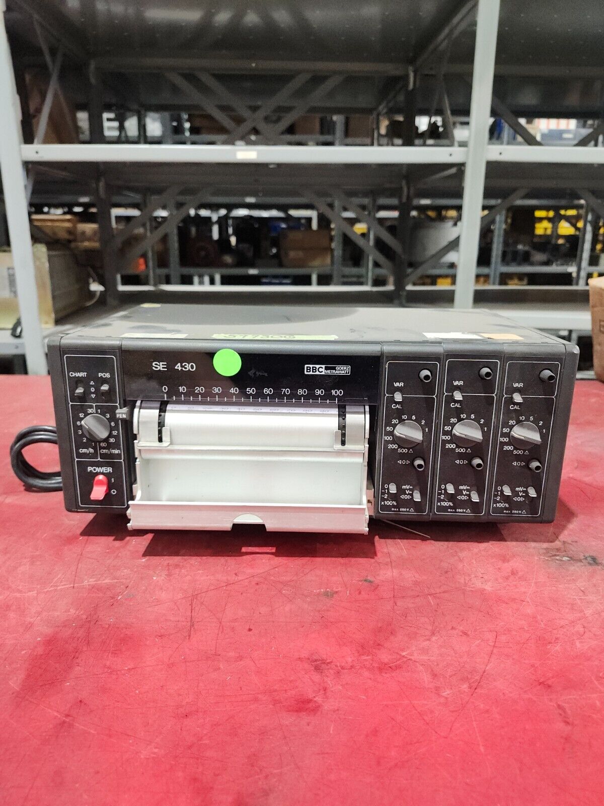 NEW NO BOX BBC METRAWATT CHART RECORDER SE430