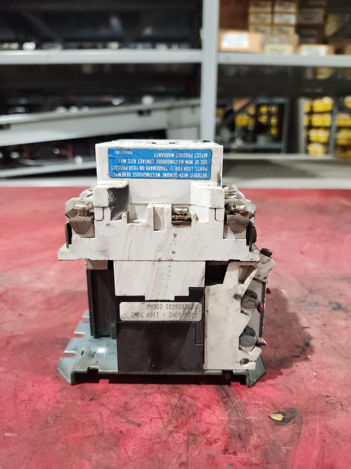 USED WESTINGHOUSE SIZE 1 STARTER 110/120V 27AMPS A201K1CA