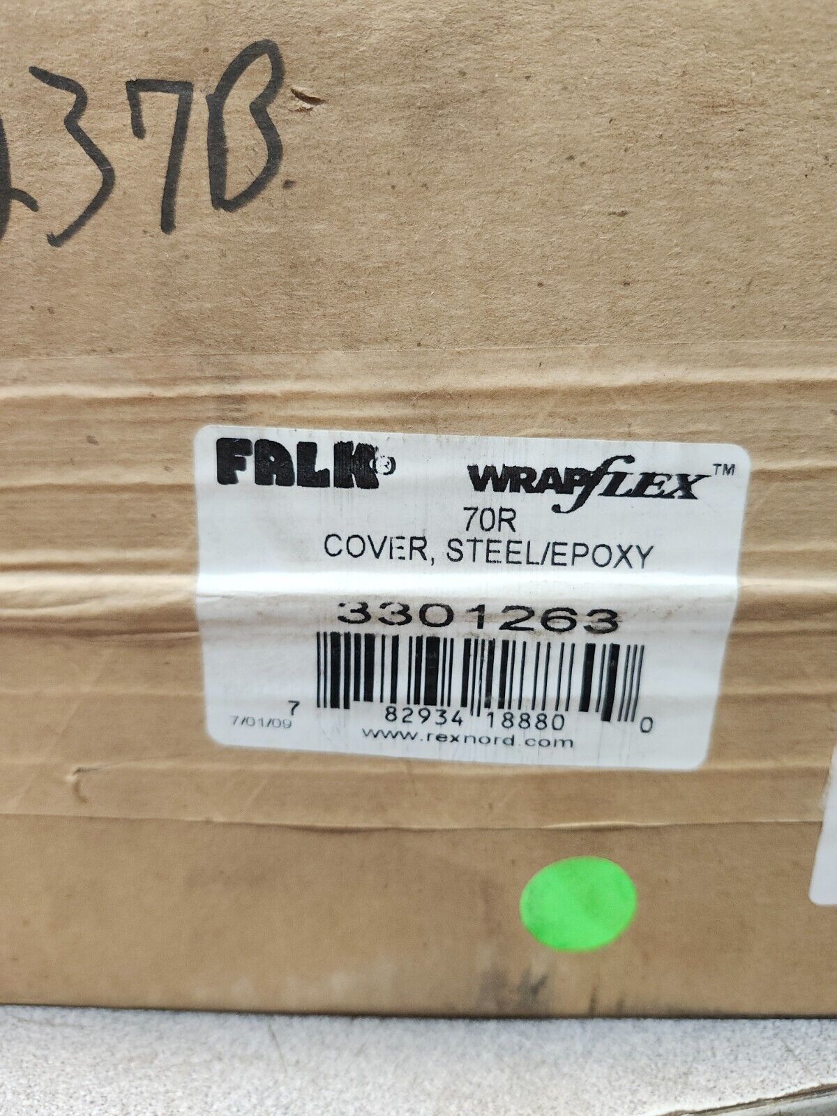 NEW IN BOX FALK 70R WRAPFLEX STEEL/EPOXY COVER 3301263