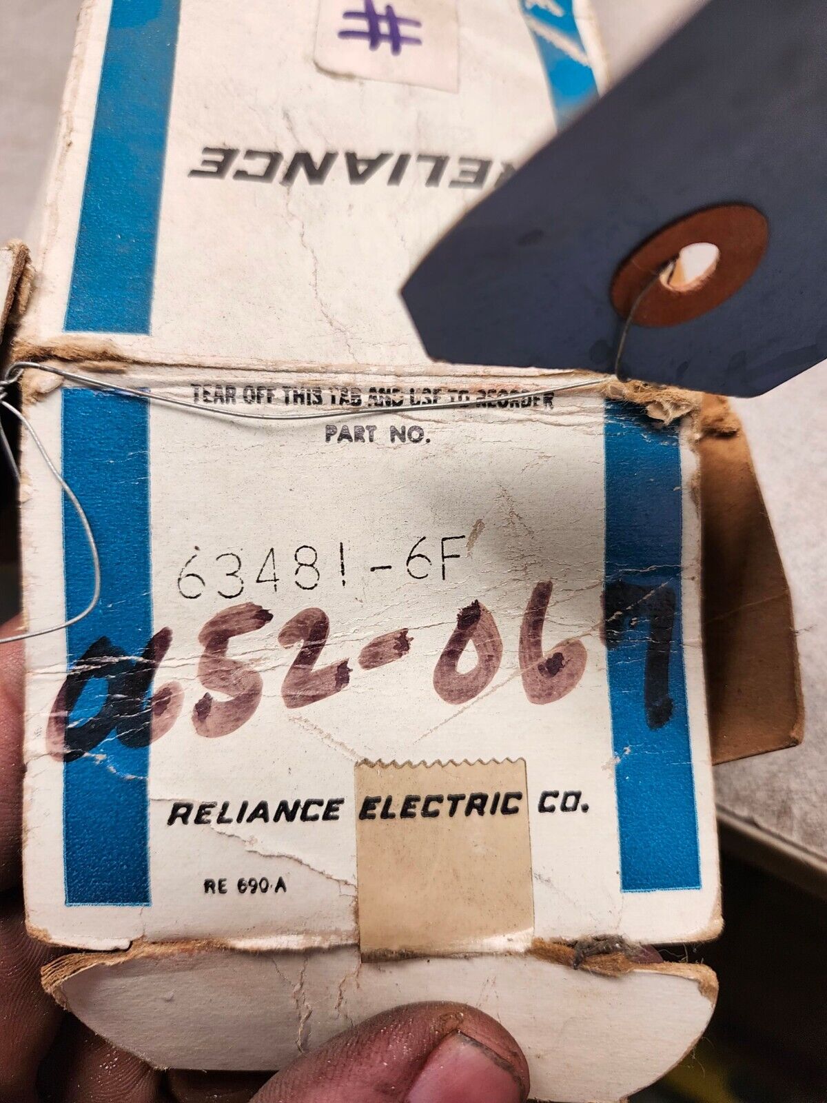 NEW IN BOX RELIANCE ELECTRIC RESISTOR 63481-6F
