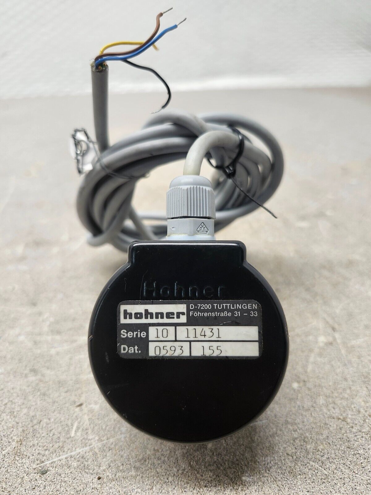 NEW NO BOX Hohner Pulse Generator Rotary encoder Serie 10 11431