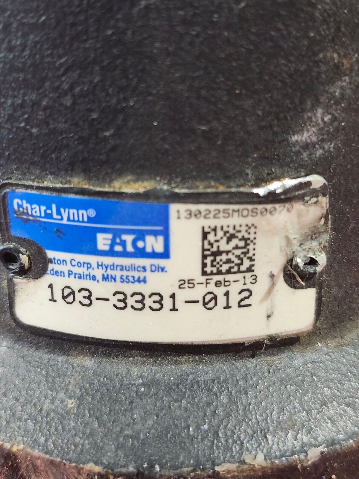 NEW NO BOX CHAR LYNN EATON MOTOR 103-3331-012