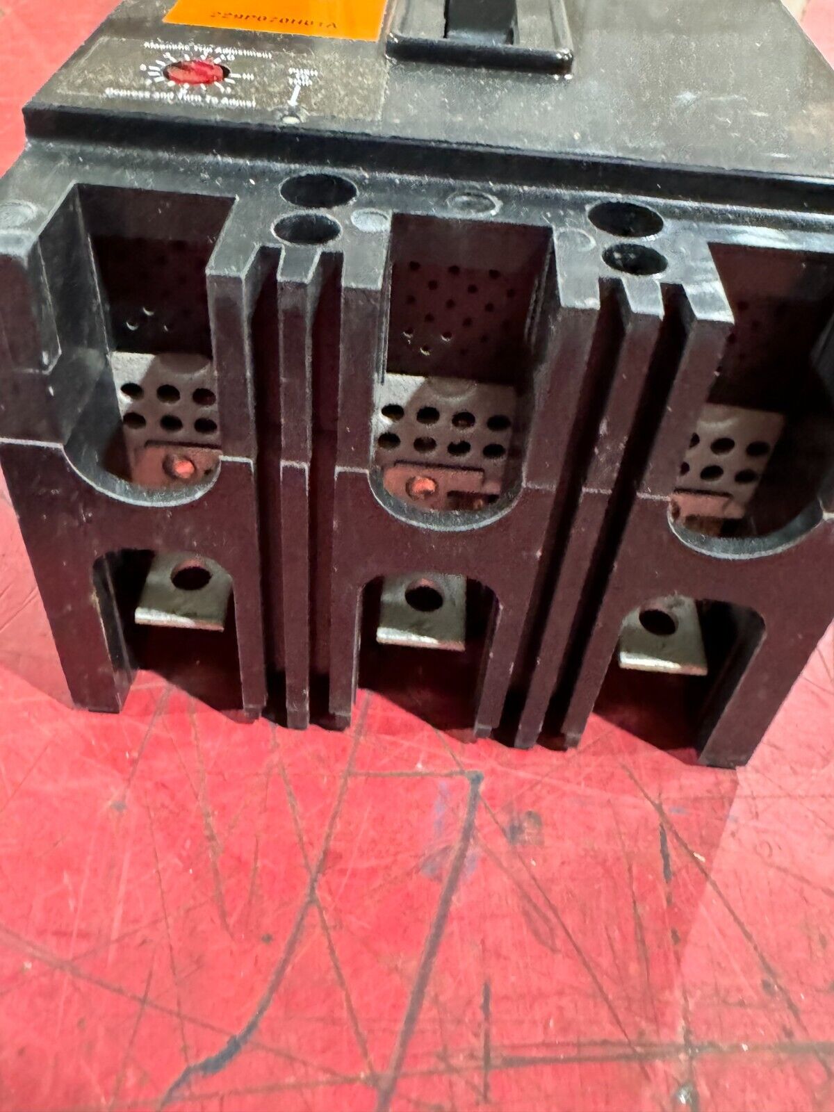 NEW SURPLUS WESTINGHOUSE 3 POLE 30AMP MINING CIRCUIT BREAKER 1366D21G08